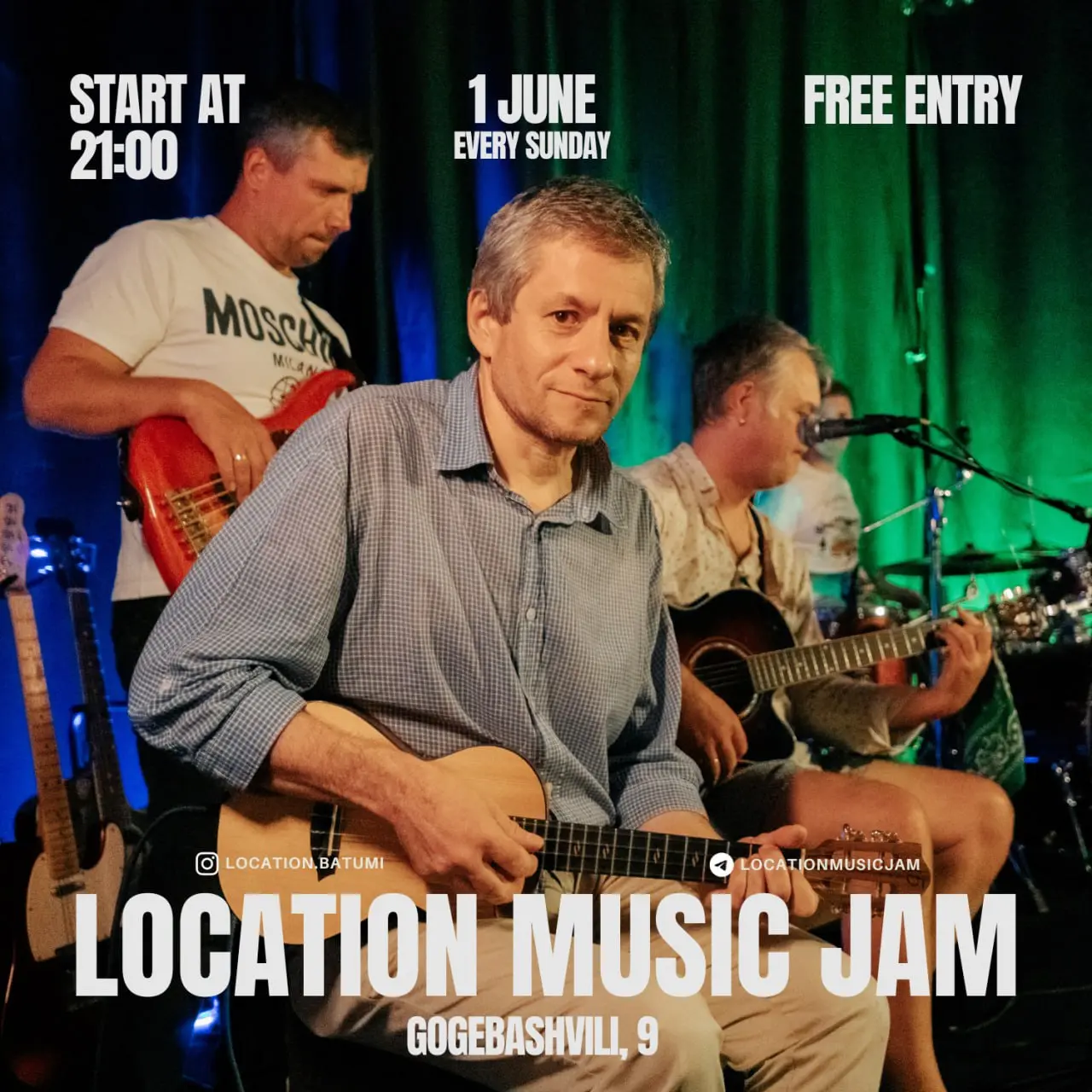 Музыкальный джем в Location