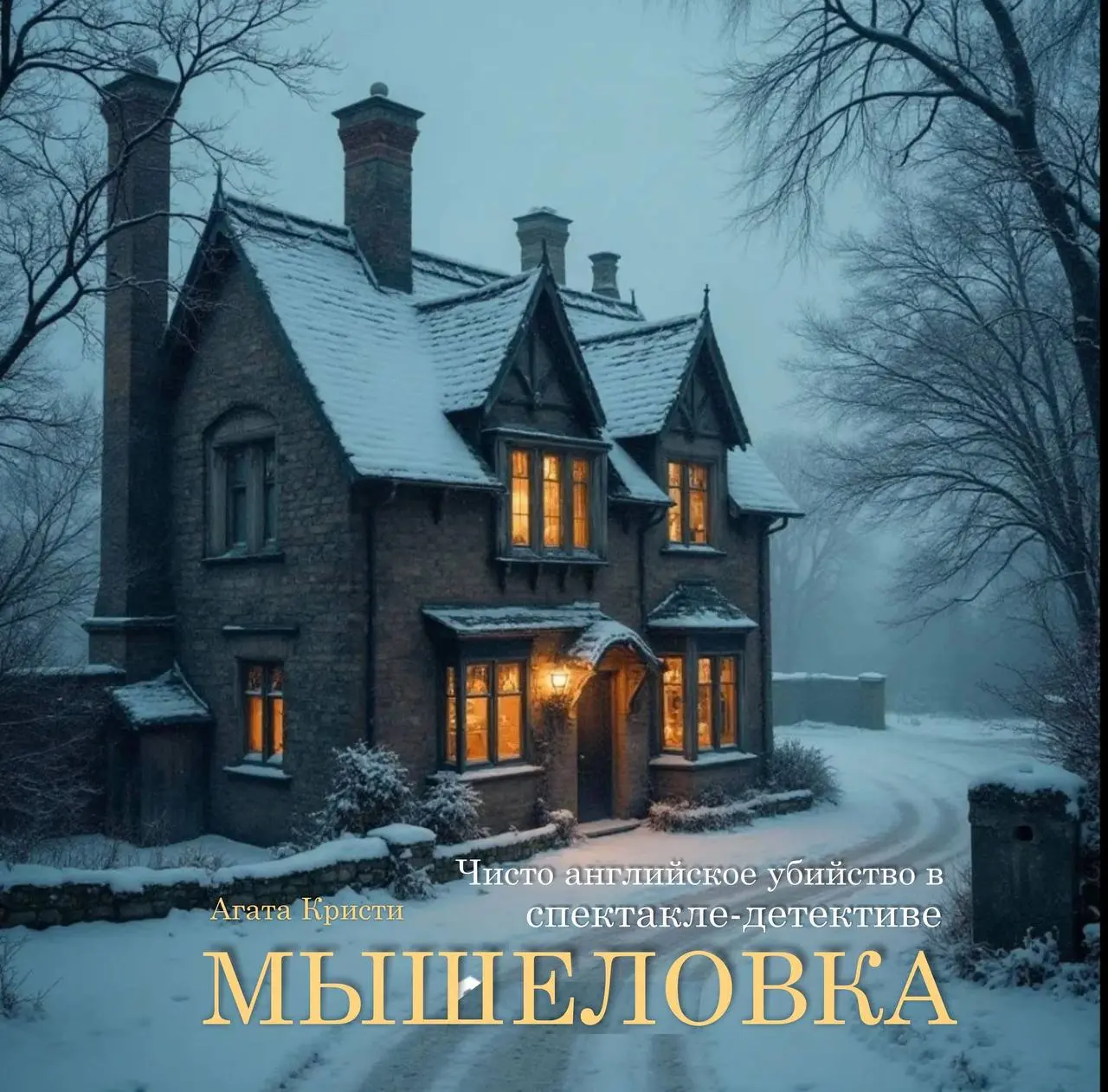 премьеру спектакля - детектива "Мышеловка" по пьесе Агаты Кристи