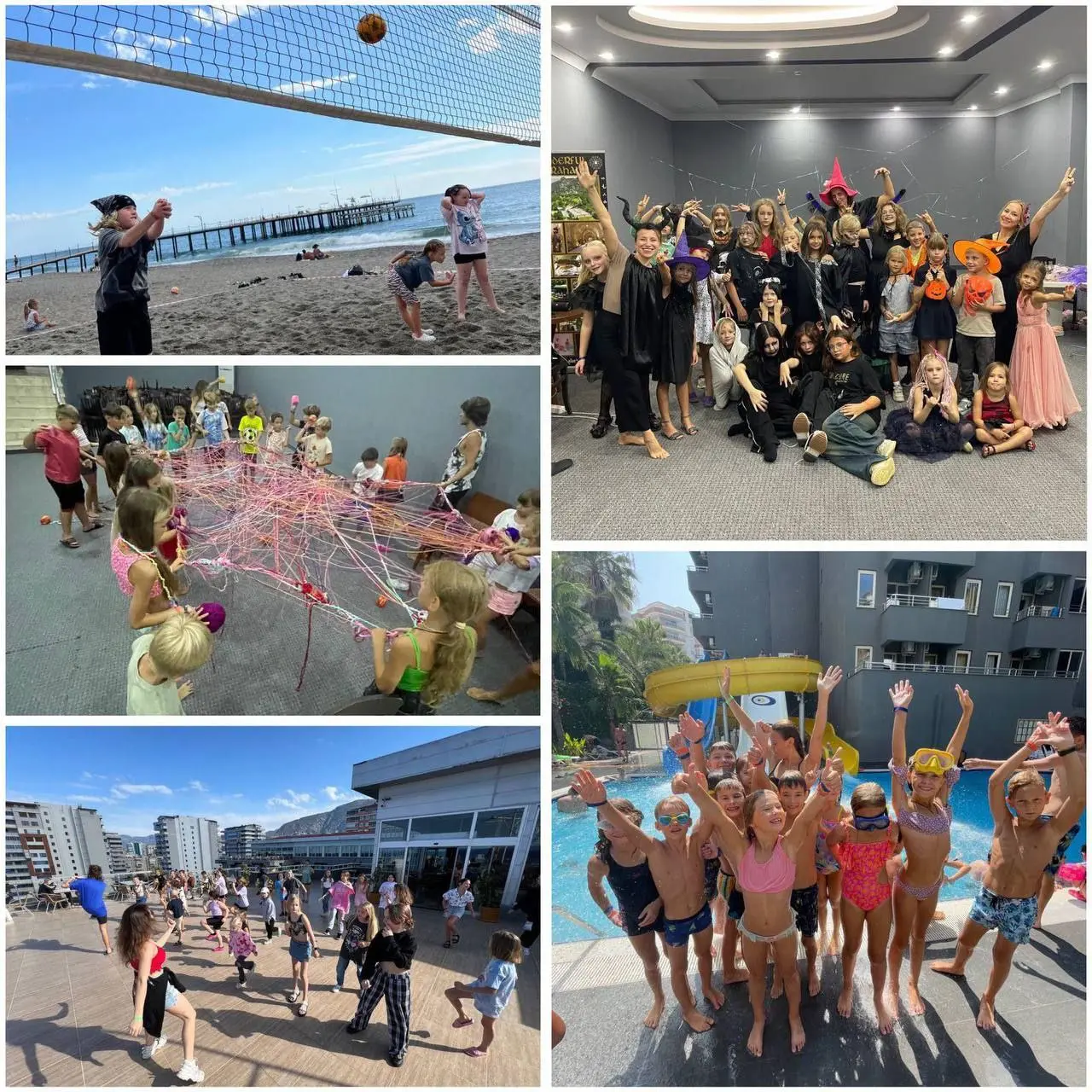 Детский лагерь в отеле DenizKids