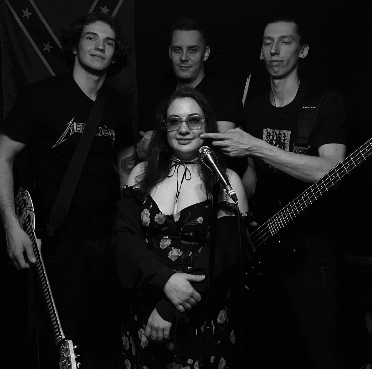 Участники вечера тихих звуков