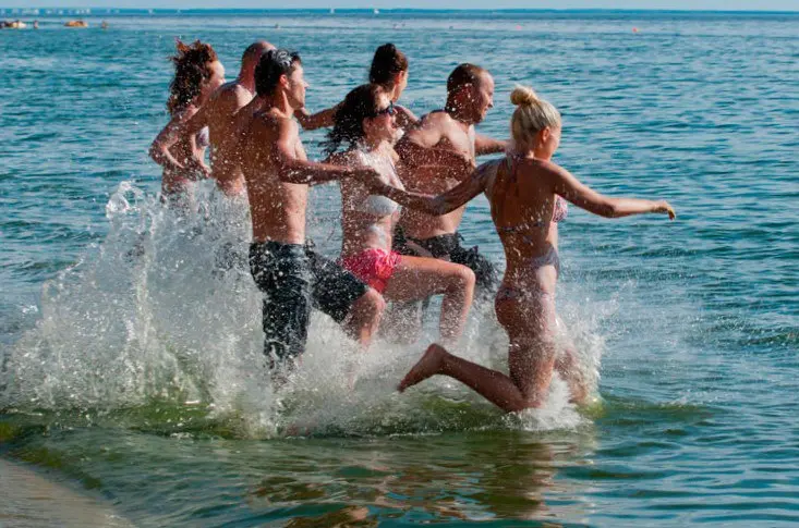 начало пляжного сезона