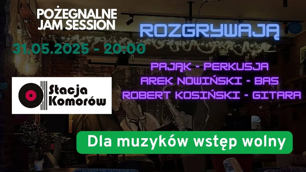 Прощальный джем-сейшен: третья часть грувов в Stacja Komorow