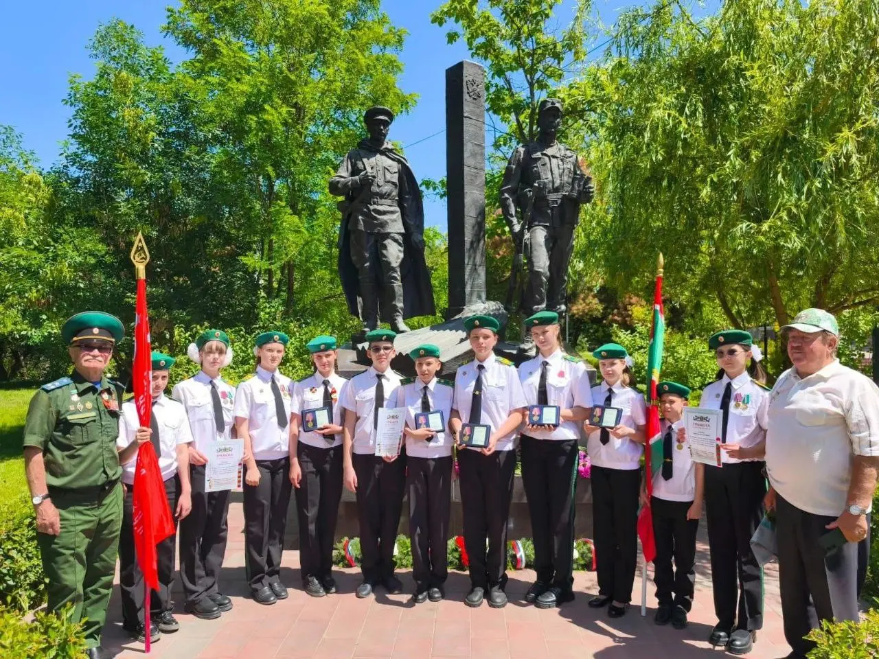 Ко Дню Пограничника: пограничная подготовка и награждение кадетов