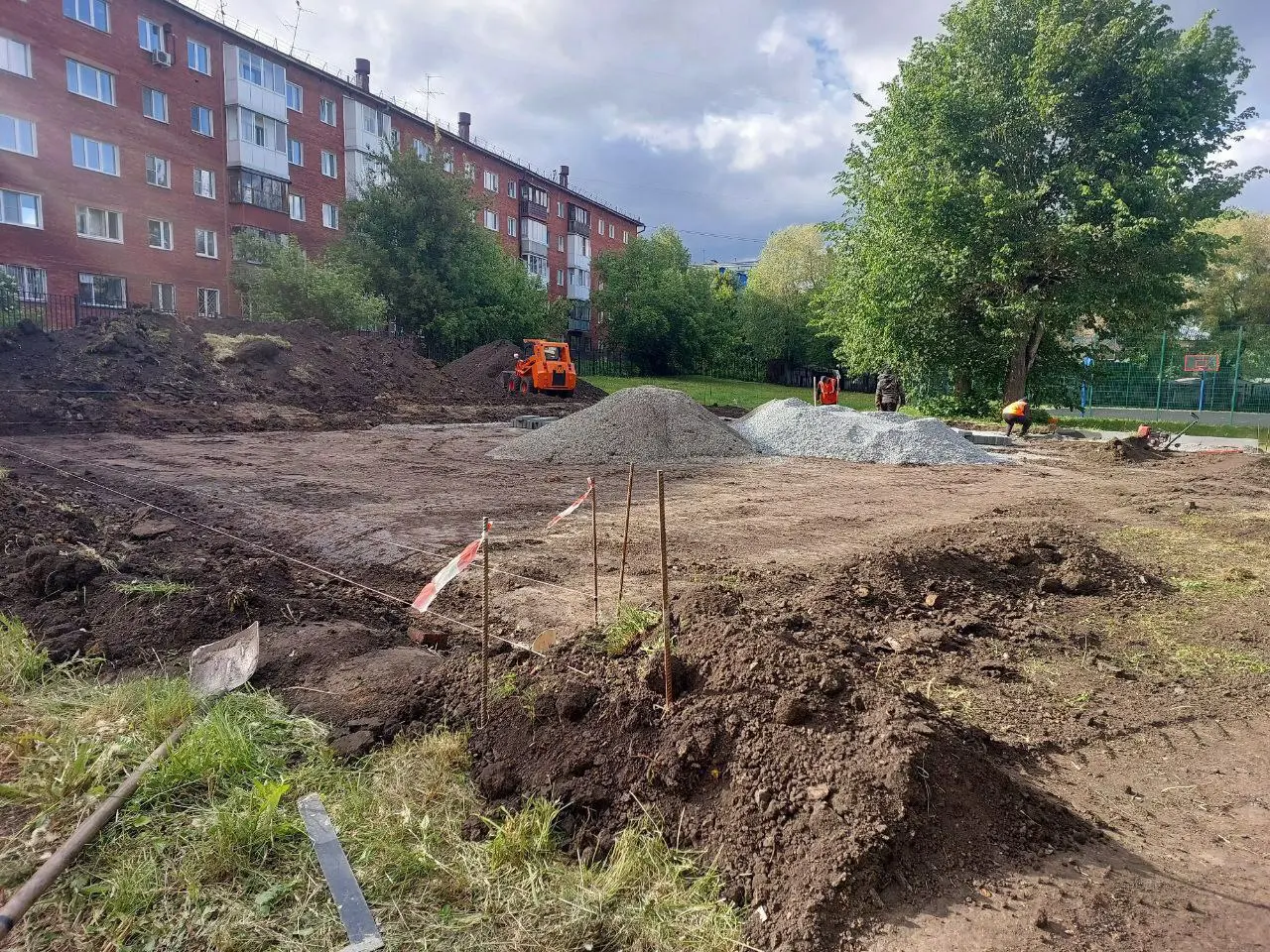 Инновационная детская площадка в Кемерово