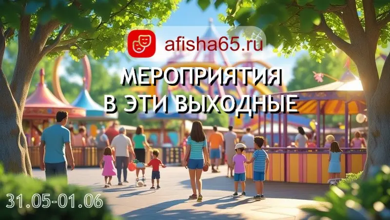 мероприятия в эти выходные 31.05-01.06