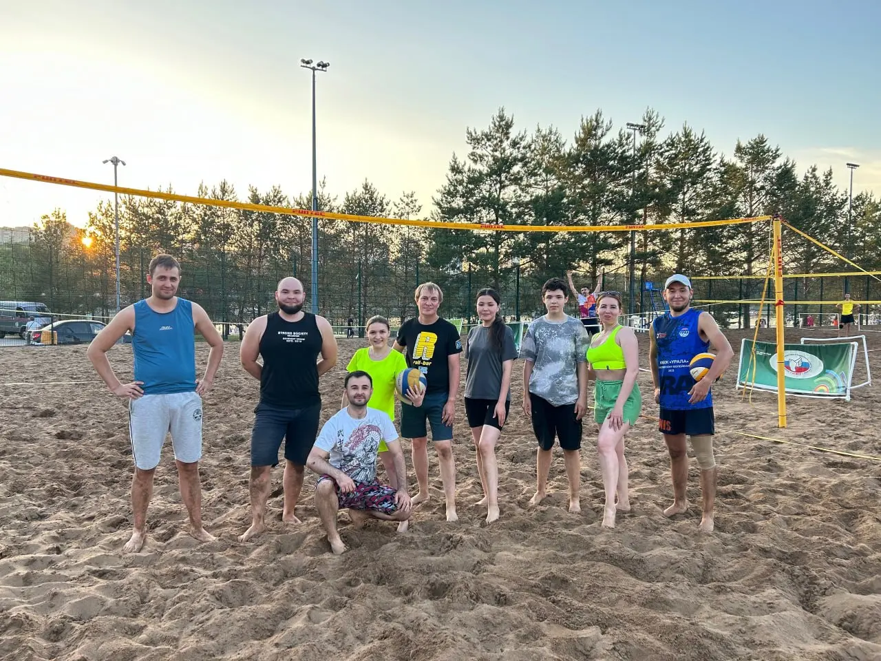 пляжный волейбол