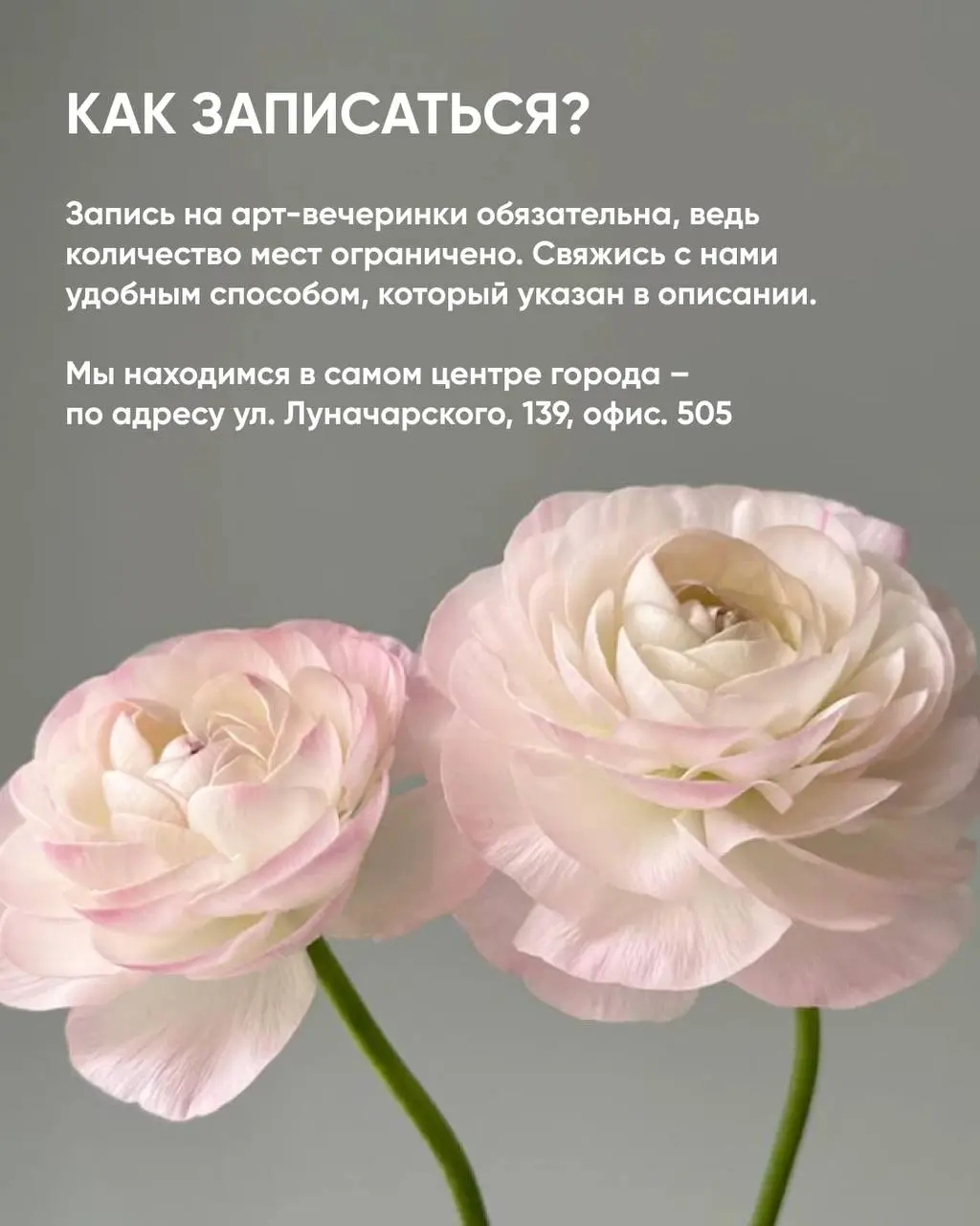 цветочная арт-терапия «Том Сойер» х MORE FLOWERS