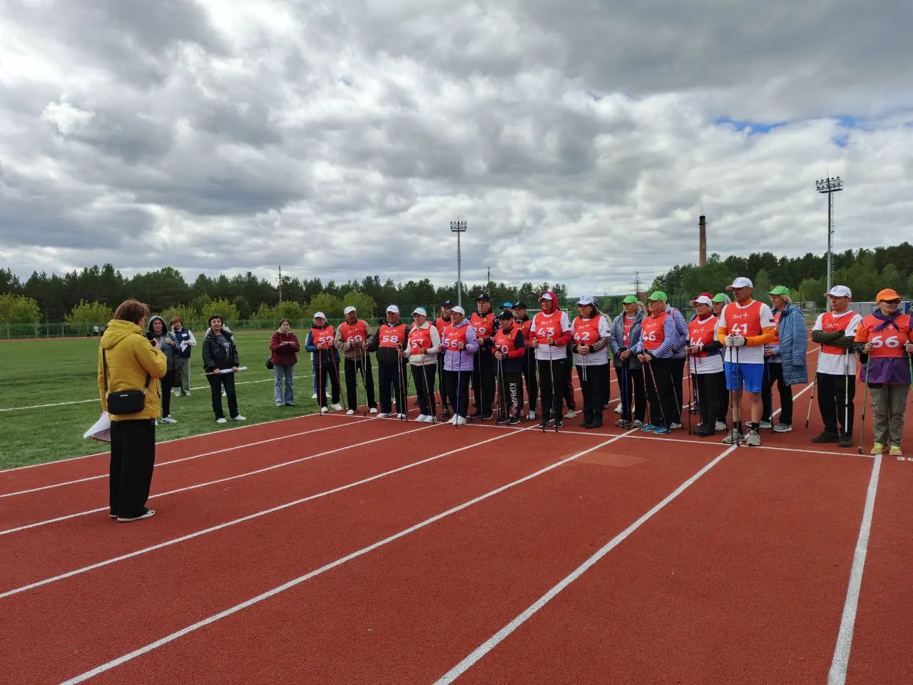 Фестиваль северной ходьбы для лиц пожилого возраста