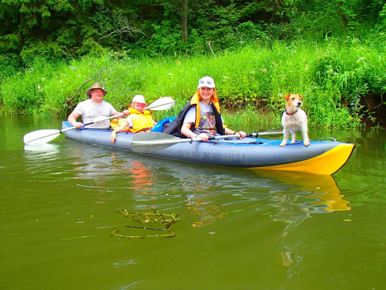 Сплав по реке Меза