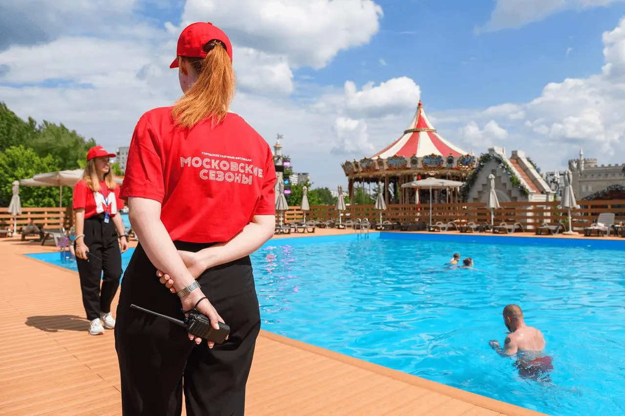 Открытие бассейнов в Москве