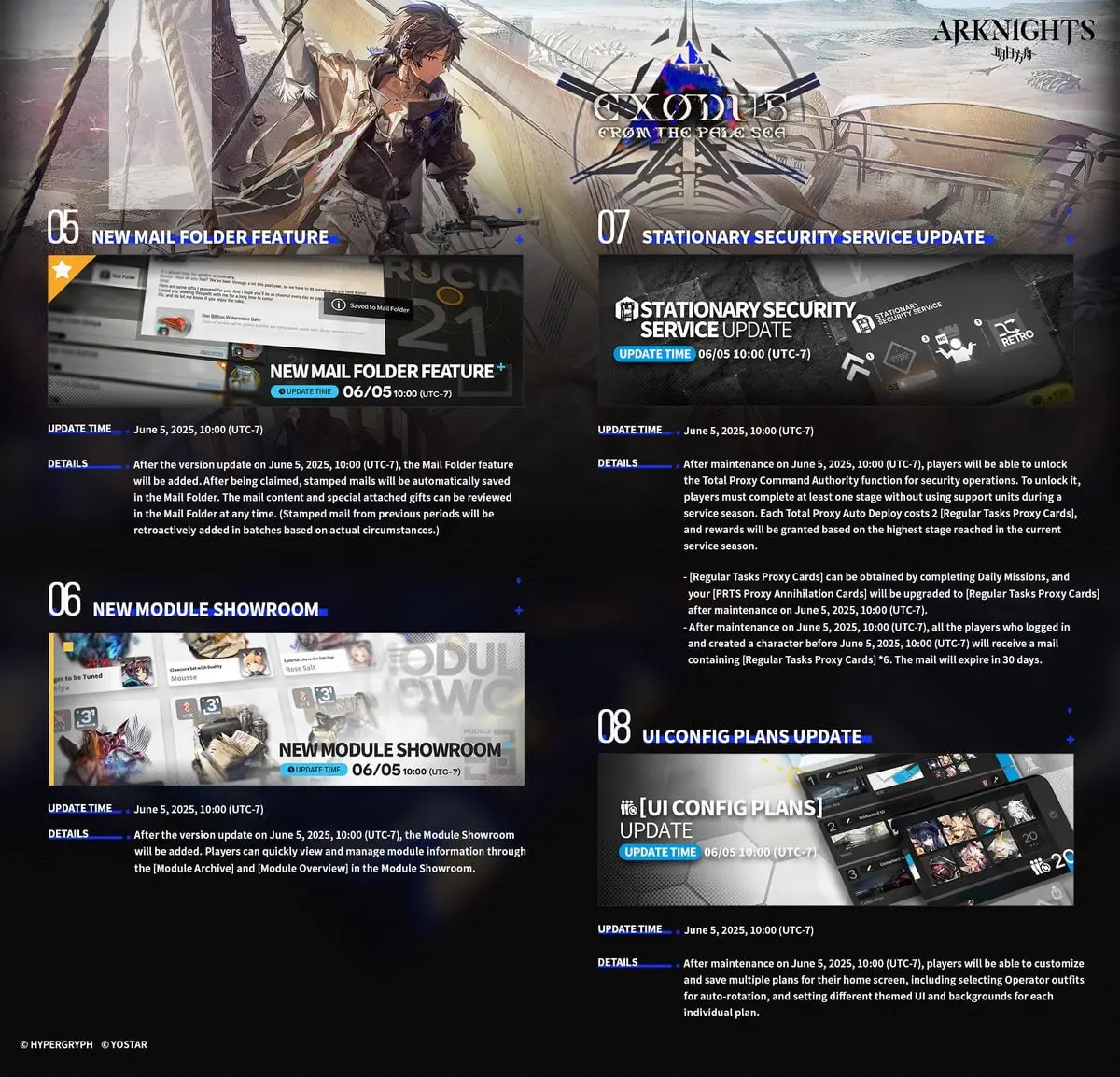 Exodus from the Pale Sea