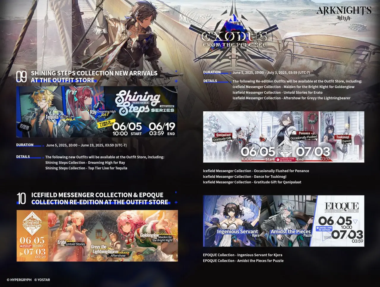 Exodus from the Pale Sea