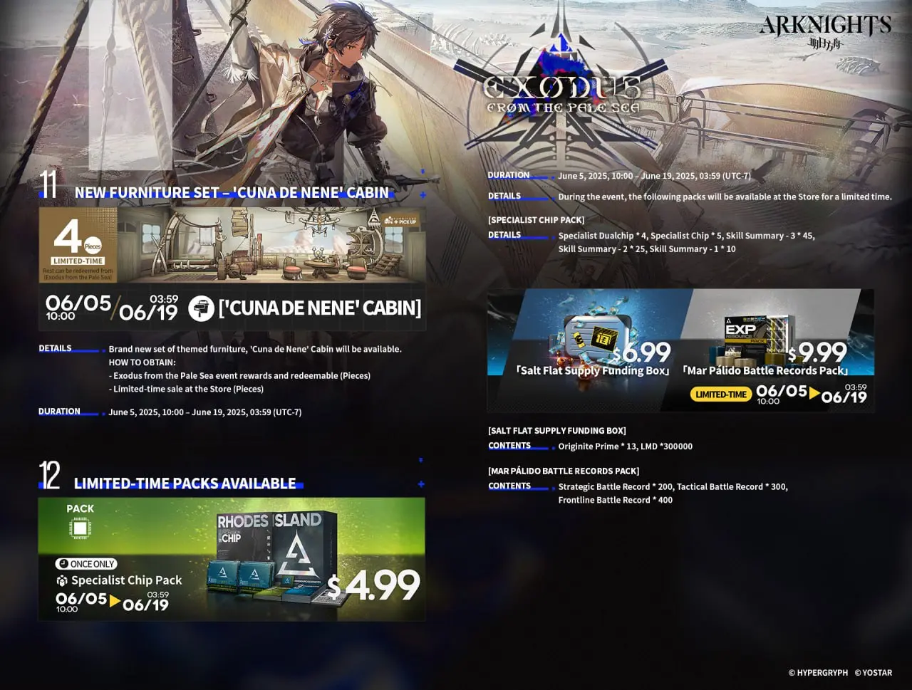 Exodus from the Pale Sea