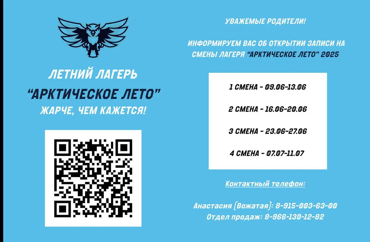 Летний городской лагерь «Арктическое лето»