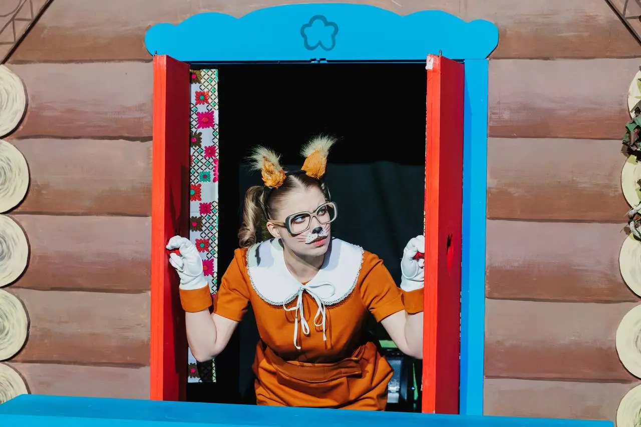 Премьера сказки «Домик для царя зверей»