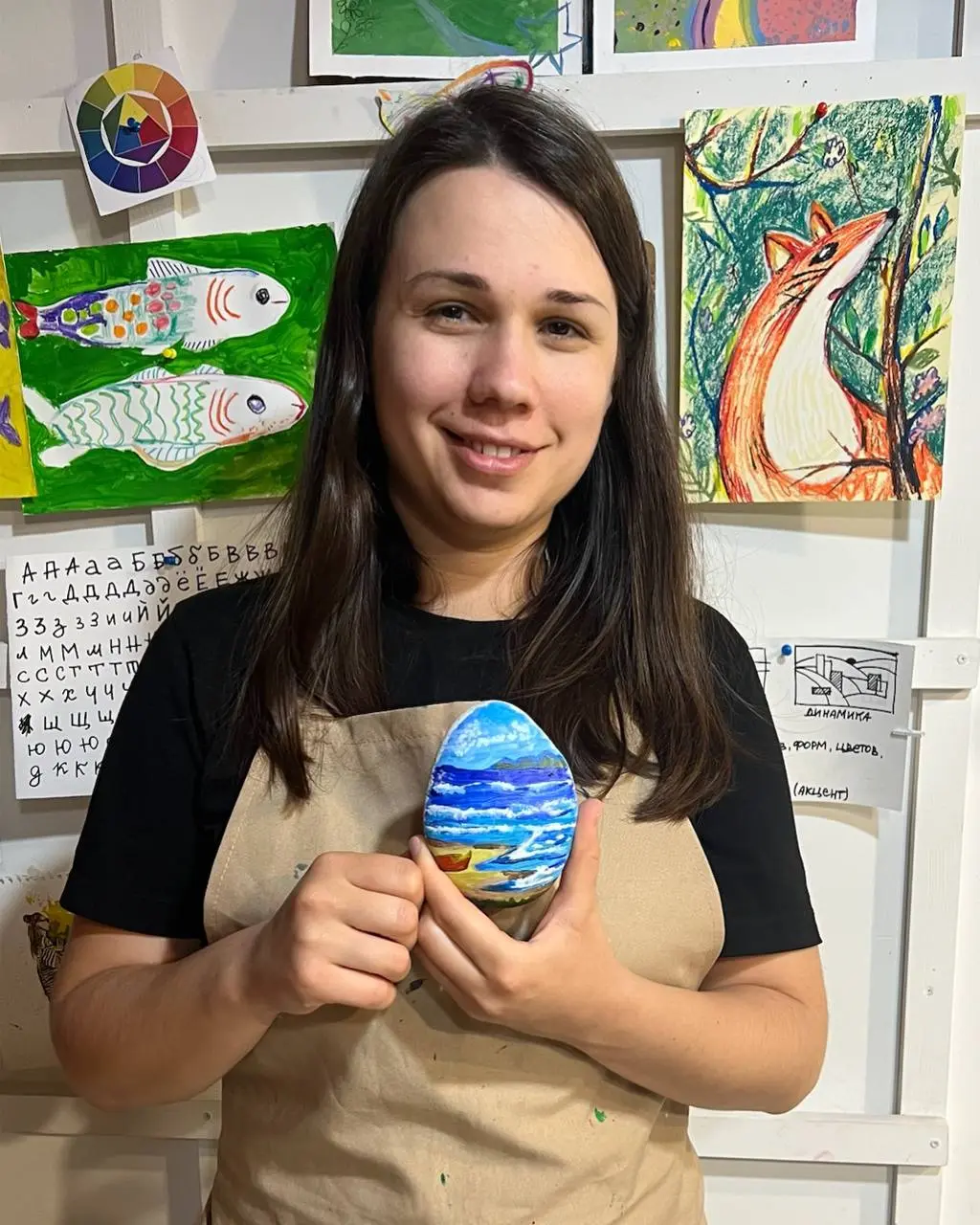 РИСУЕМ НА КАМНЯХ АКРИЛОМ