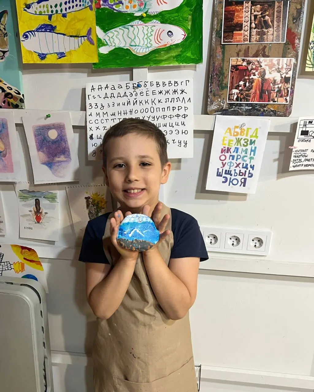 РИСУЕМ НА КАМНЯХ АКРИЛОМ