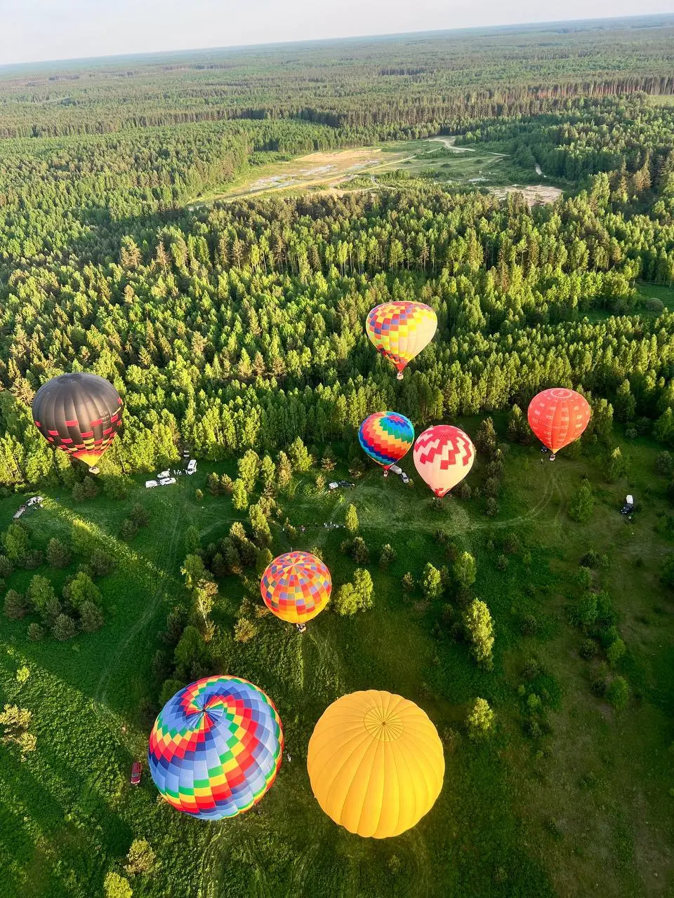 Третий полет фестиваля «Небесная феерия»