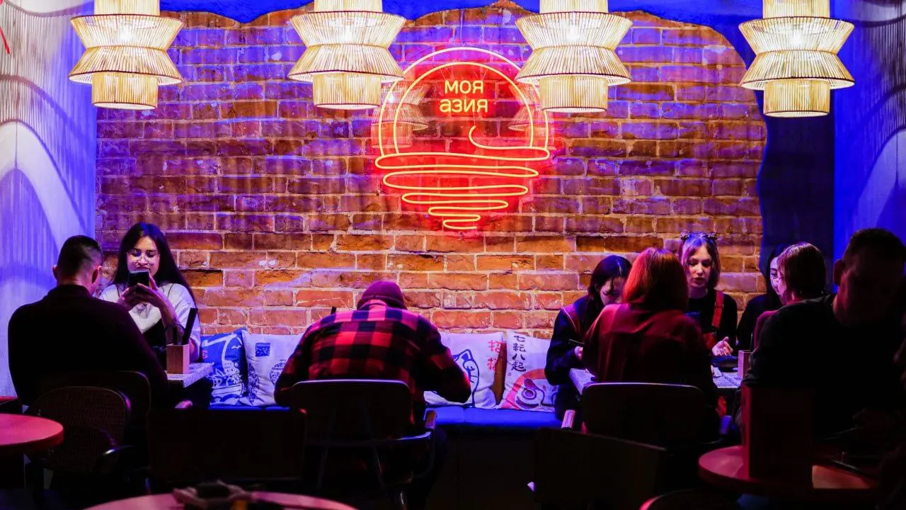 Азиатское бистро «ОФУДЗИ» и бар «Д.Иванович» открытие в Тюмени