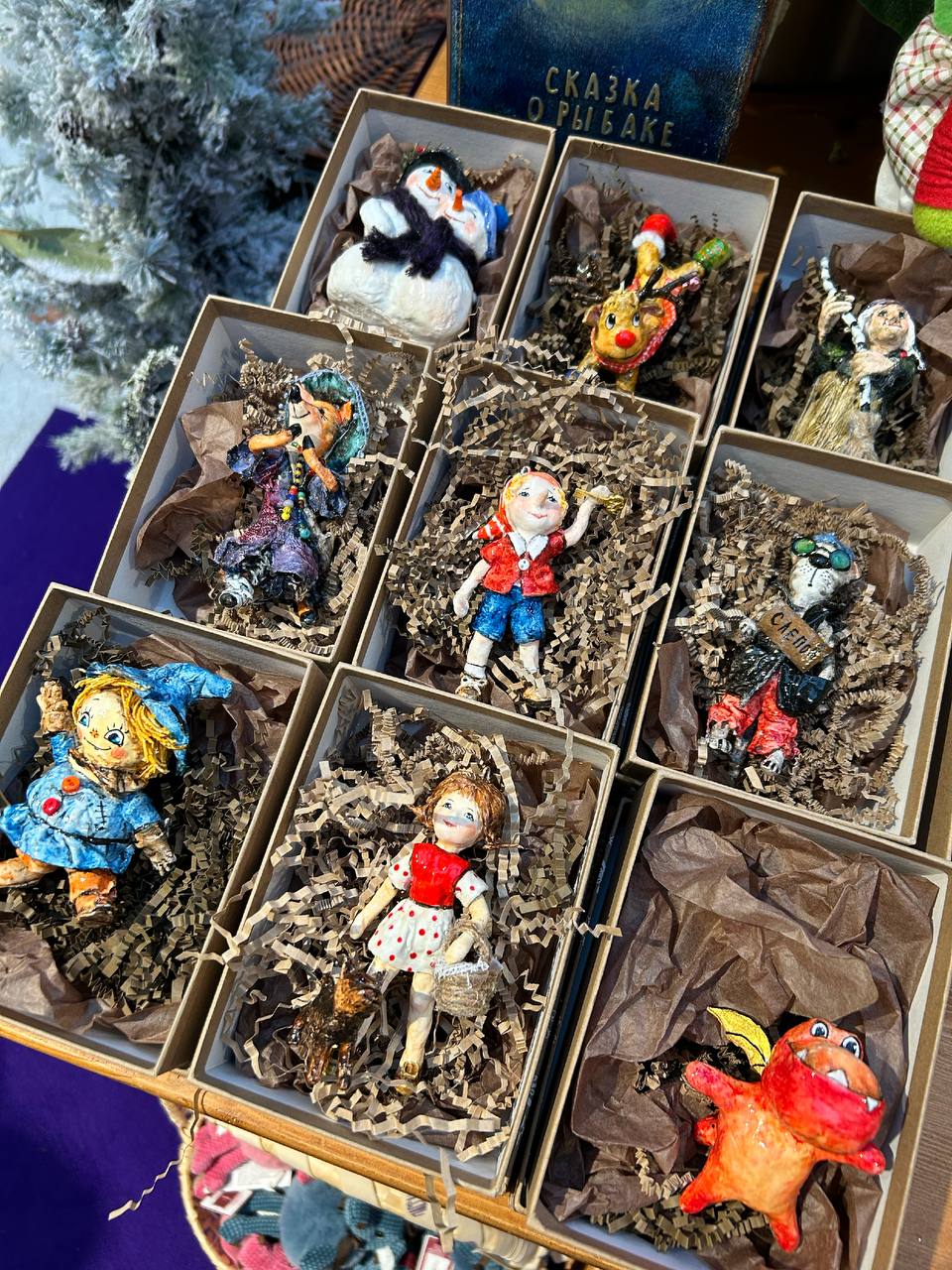 Настоящая новогодняя ярмарка