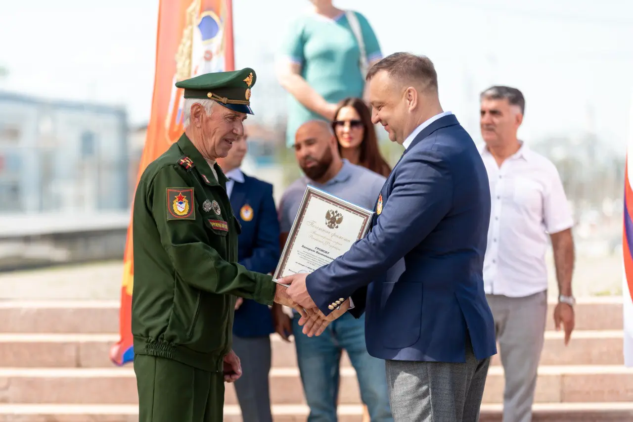 Торжественное награждение почетными грамотами Министерства спорта РФ