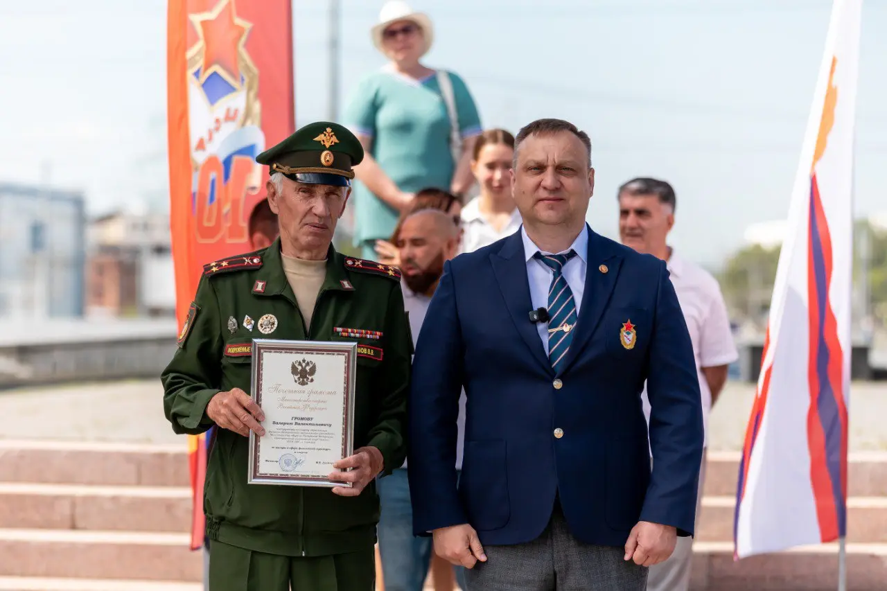 Торжественное награждение почетными грамотами Министерства спорта РФ