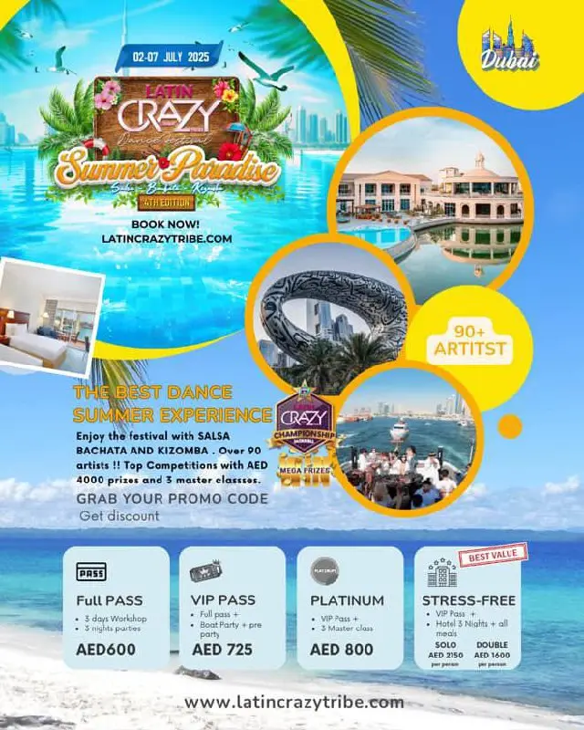 big festival in Dubai 2-7 July