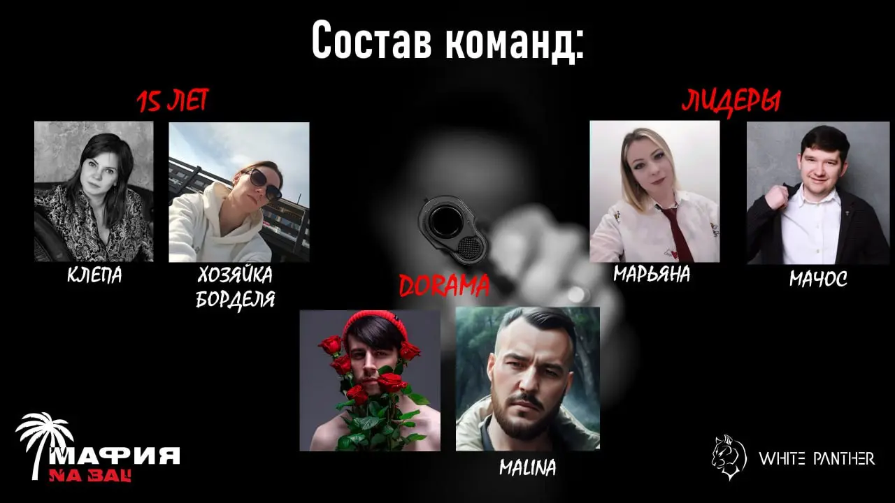 ГОРОДОКИЯ МАФИЙ: ТРНИР 1июня 2025пода