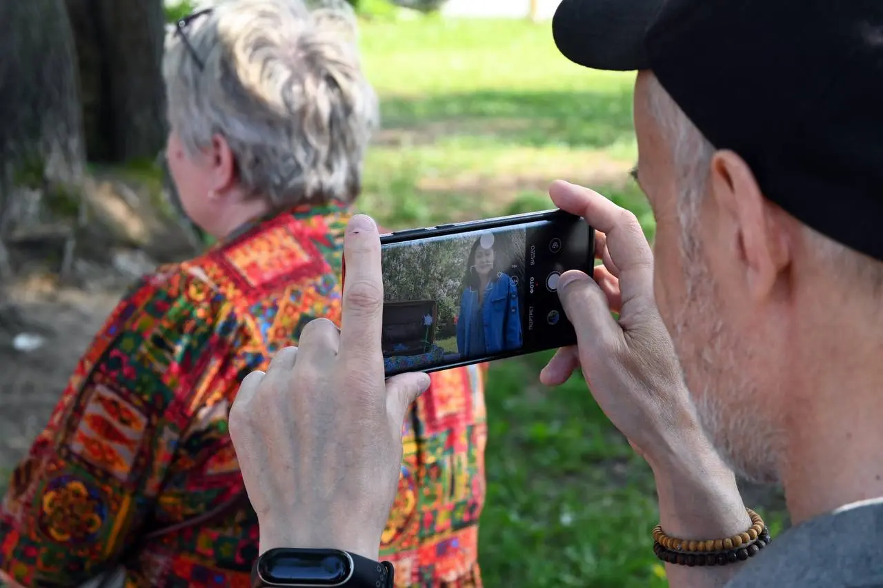 Цветение сирени в сквере «Губернии»