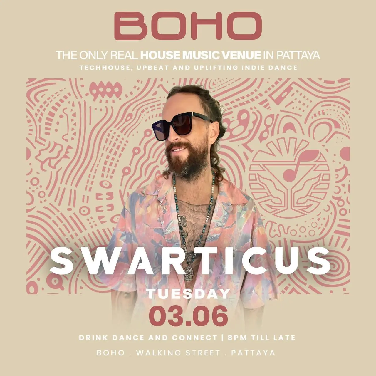 DJ Swarticus в BOHO Pattaya