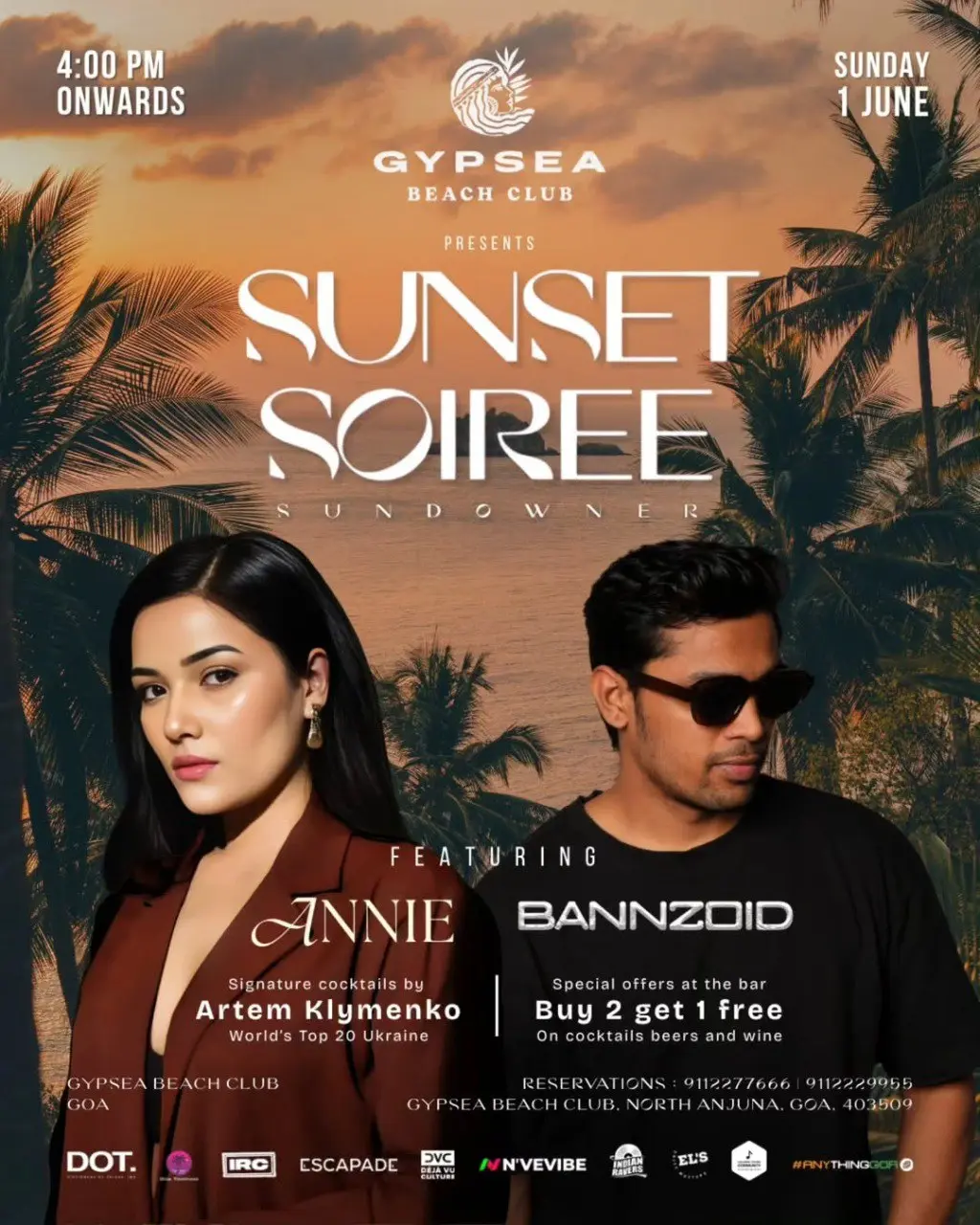 SUNSET SOIRÉE – лучший вечерний вечер