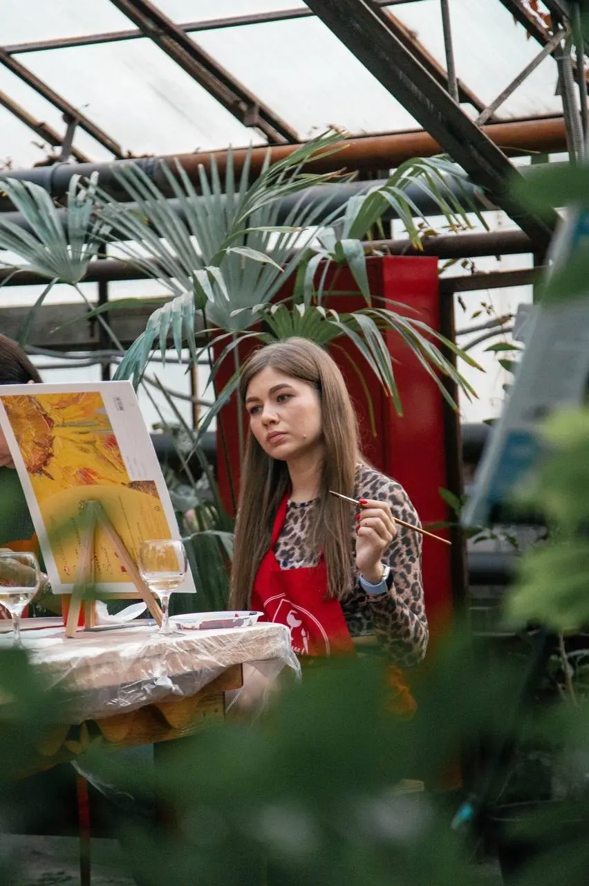 Первый летний мастер-класс в Ботаническом саду