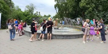 Детский фестиваль "Мир начинается с детства" в Струковском саду