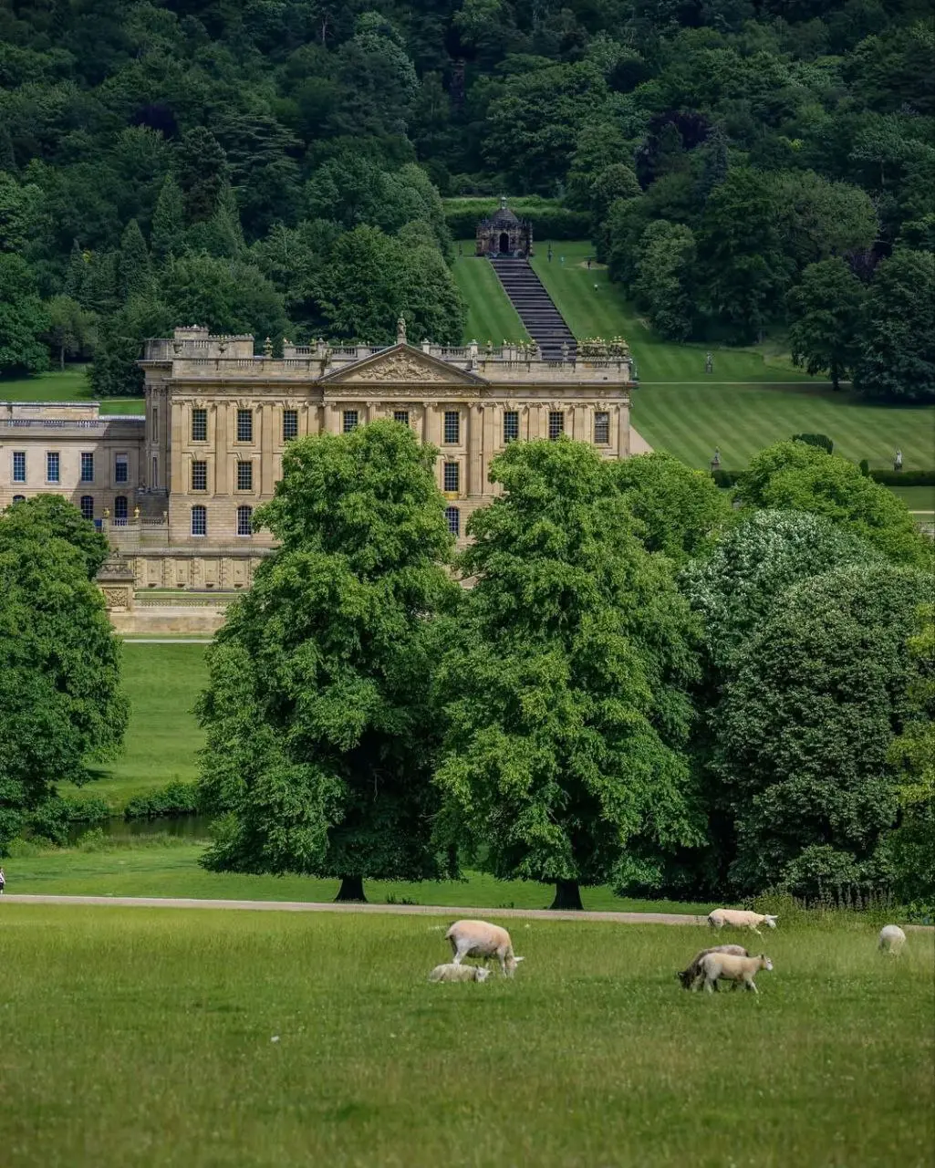 Лето в Пемберли и Chatsworth House