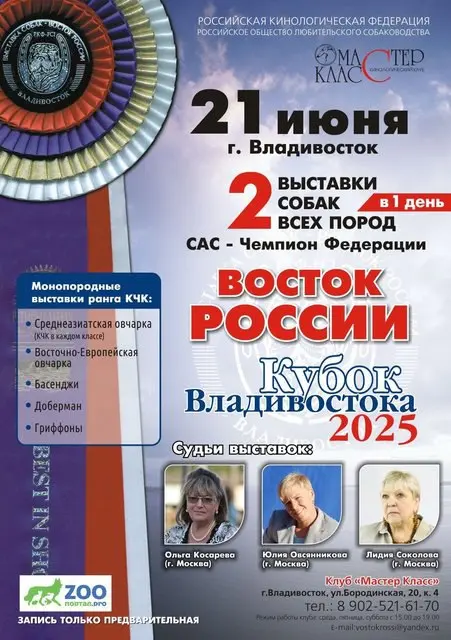 Всероссийские выставки клуба "Мастер Класс" 2025
