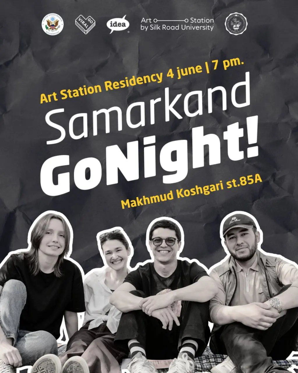 Первая нетворкинговая встреча нового поколения лидеров и лидерок в Самарканде в рамках проекта GoViral