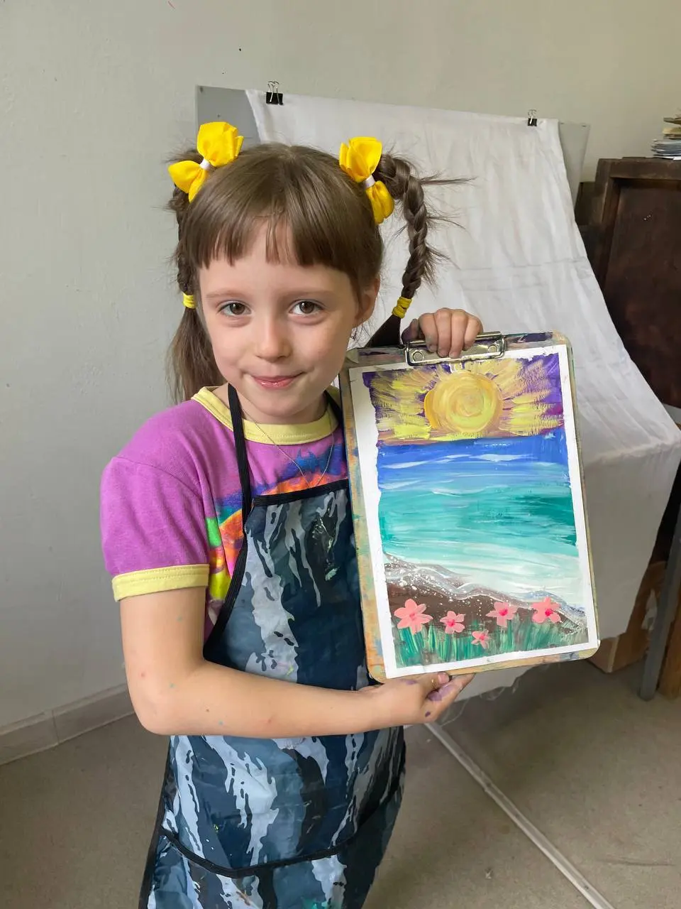 Рисуем гуашью 🎨 8 июня