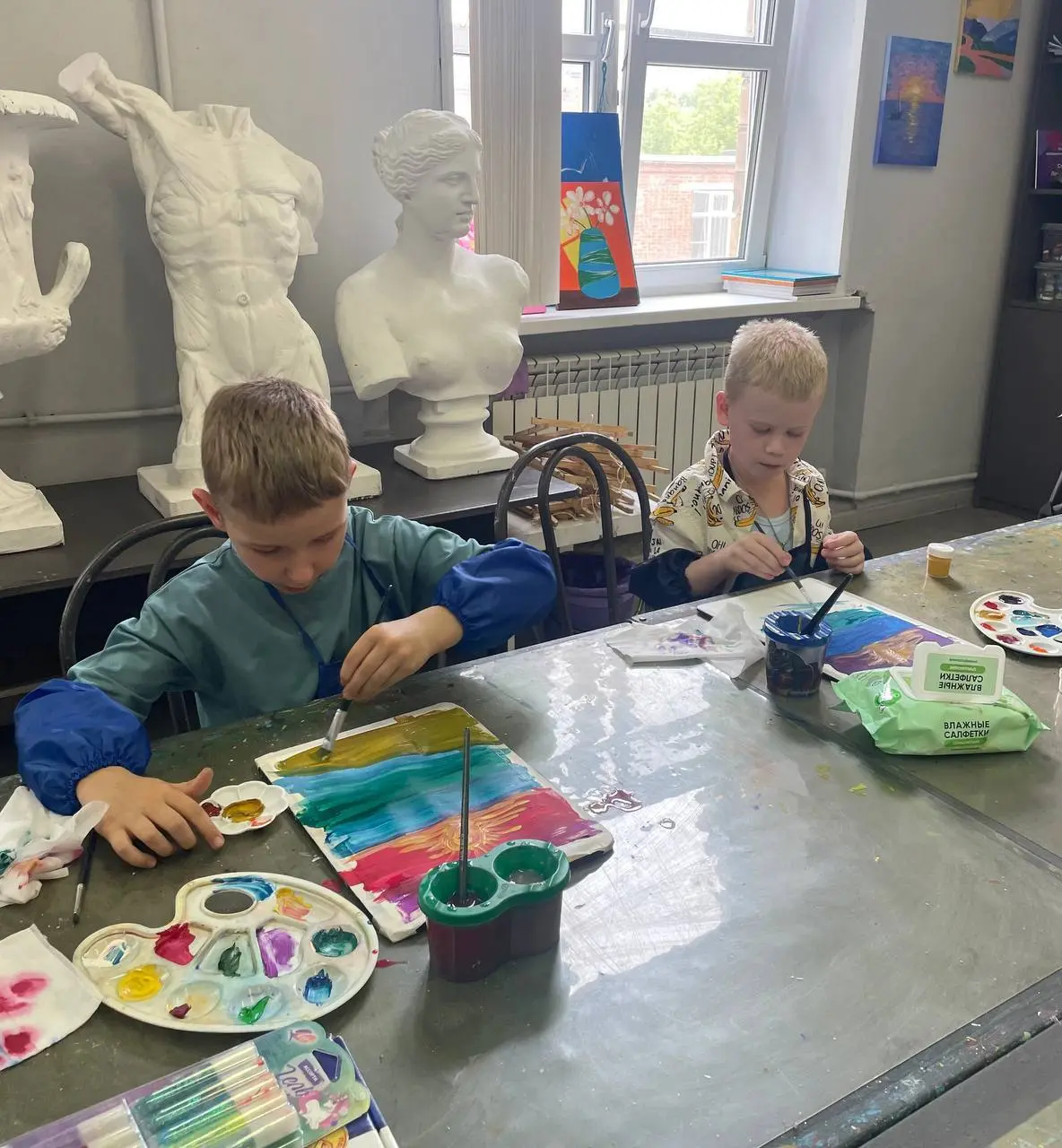 Рисуем гуашью 🎨 8 июня