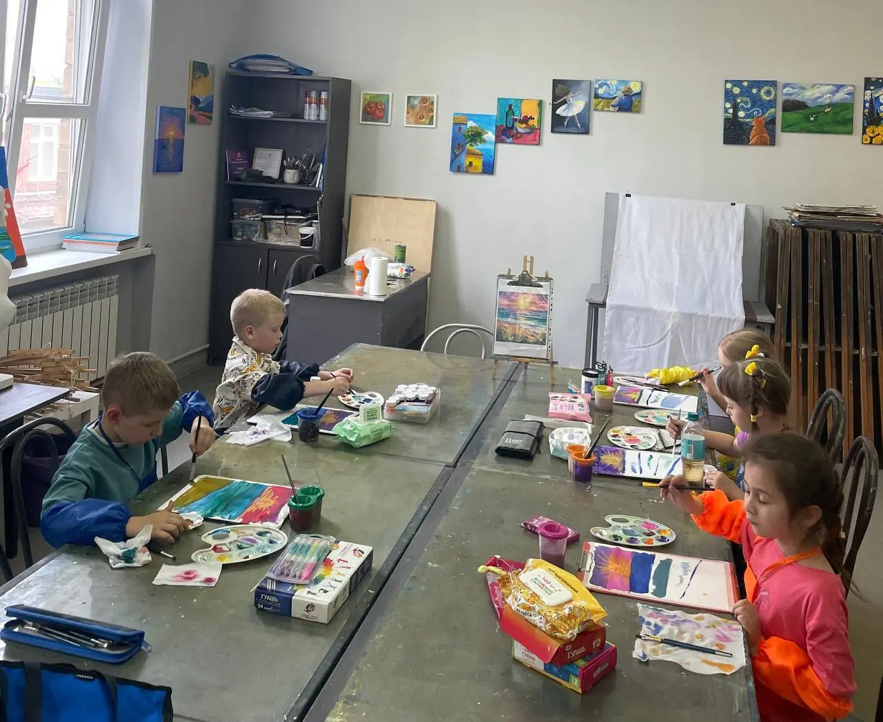 Рисуем гуашью 🎨 8 июня