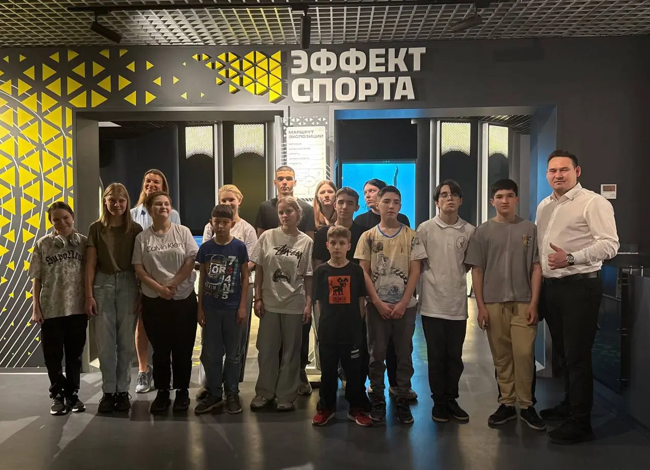 Экскурсия для воспитанников детского дома на «Ак Барс Арене»