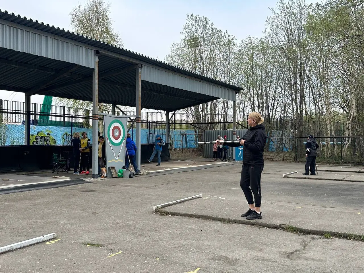 Спартакиада Кольской ГМК по городкам среди женщин