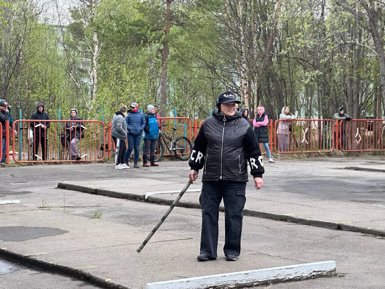 Спартакиада Кольской ГМК по городкам среди женщин