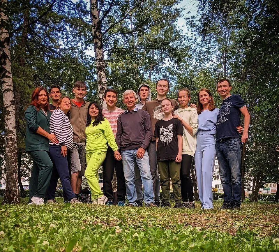 открытое занятие в парке за ДК «Юбилейный» у белой часовни