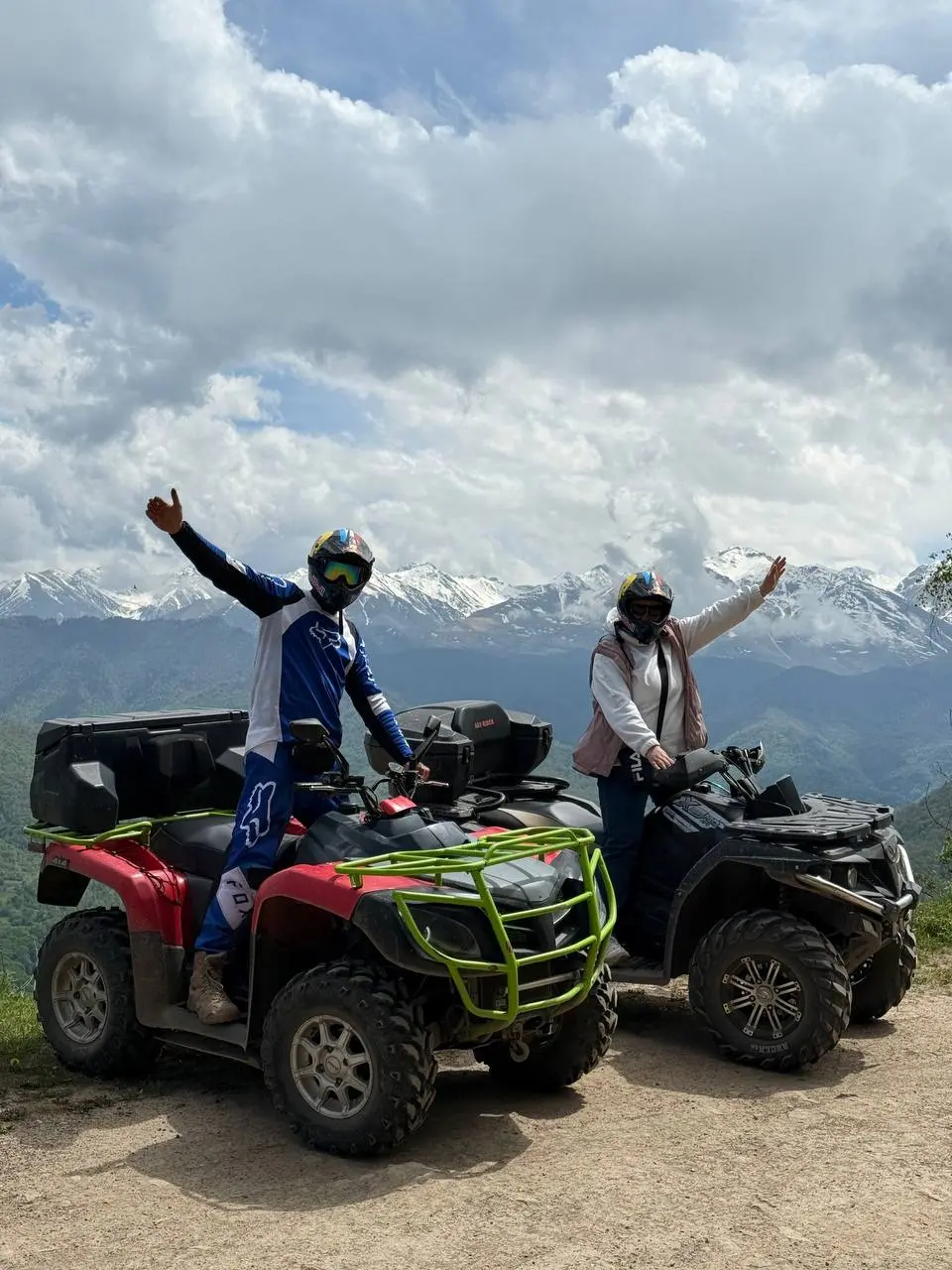 Экскурсии на квадроциклах в Теберде
