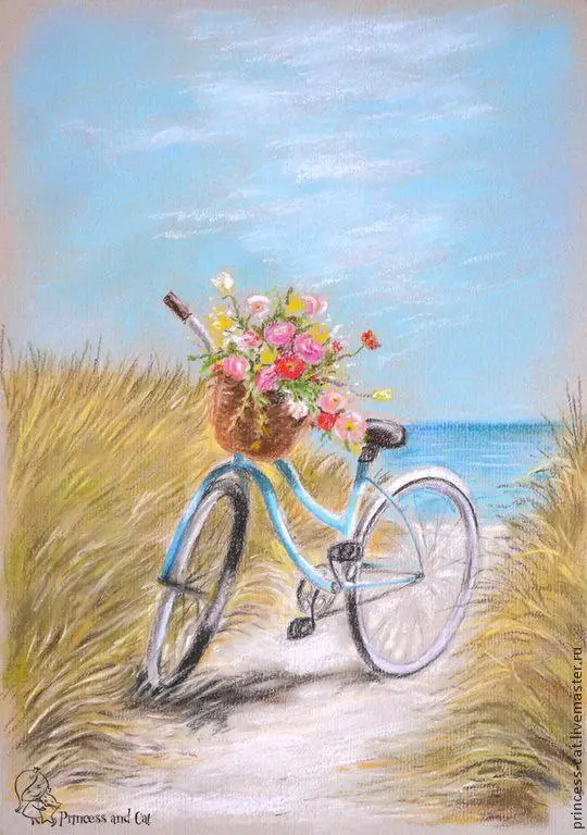 Мастер-класс по живописи масляной пастелью