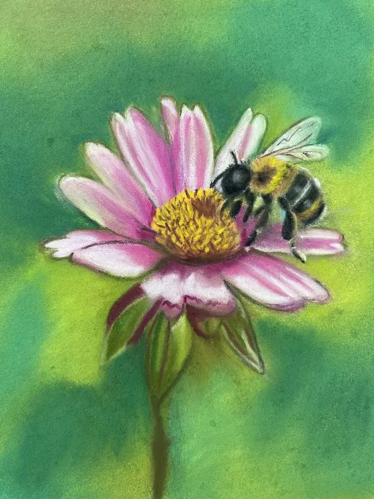 Мастер-класс по живописи масляной пастелью