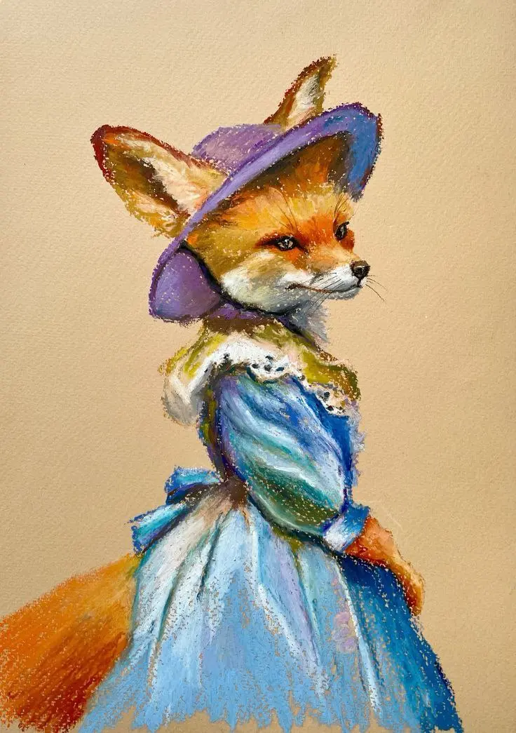 Мастер-класс по живописи масляной пастелью