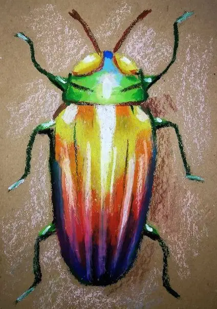 Мастер-класс по живописи масляной пастелью