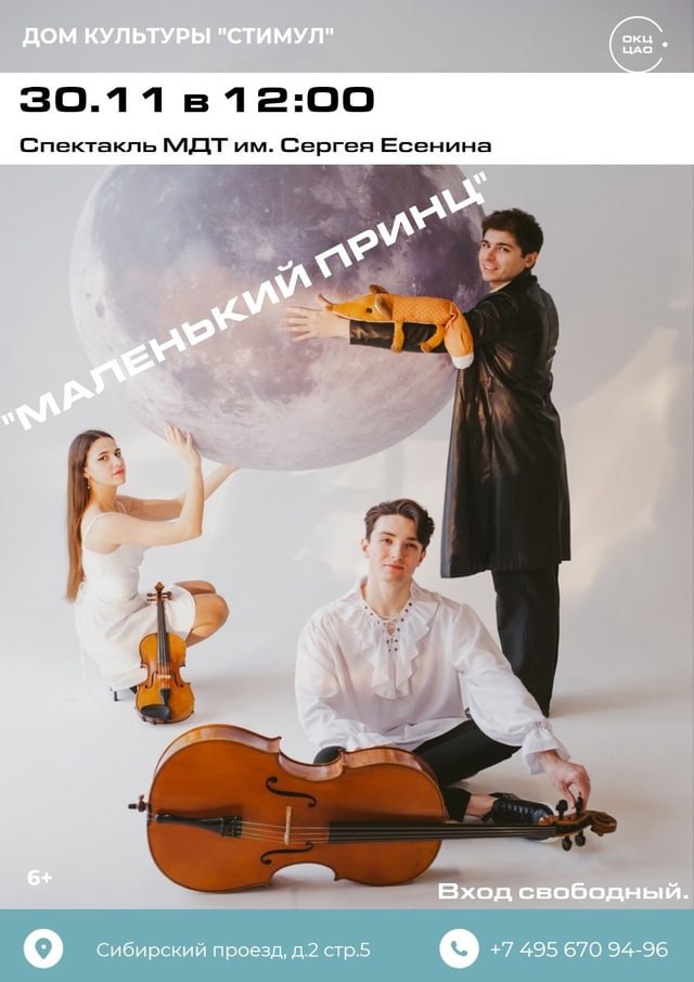 Спектакль Маленький принц