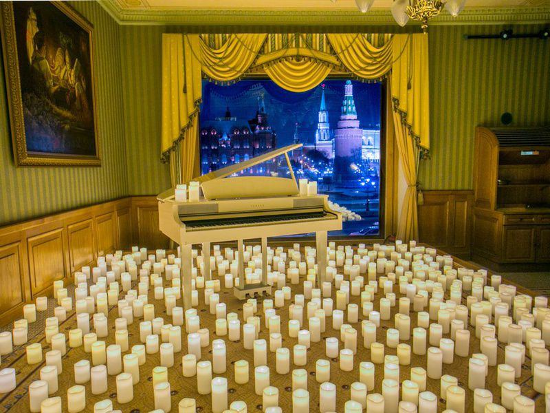 Музыкальный проект #В_СВЕЧАХ в отелях Метрополь и Националь